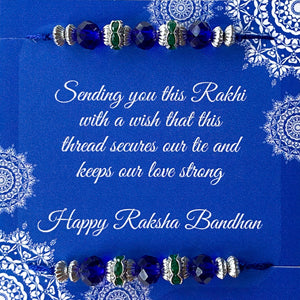 Open image in slideshow, Set of 2 Rakhi’s - Adults
